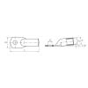 КВТ Наконечник кабельный медный луженый ТМЛс 6–5 (мин партия 100 шт.) 60906 KVT