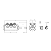КВТ Наконечник болтовой 3НБЕ-35–300/400 65836 KVT