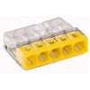 КВТ Миниатюрная клемма Wago 2273–205 без контактной пасты 60939 (цена за уп.) KVT