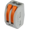 КВТ Клемма рычажковая Wago 222–412 59927 (цена за уп.) KVT