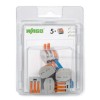 КВТ Набор клемм рычажковых Wago 222–412 76082 (цена за уп.) KVT