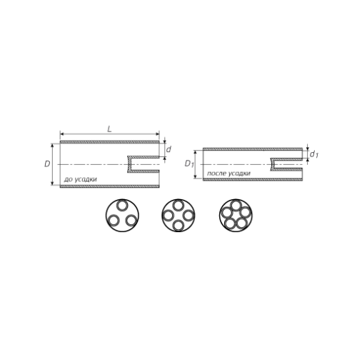 КВТ Перчатка четырехпальцевая не поддерживающая горение 4ТПИнг-70/120 (мин партия 10 шт.) 70102 KVT