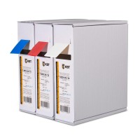 КВТ Термоусаживаемя трубка в евро-боксе Т-BOX-10/5 (красная) 65615 KVT