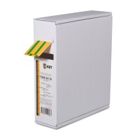 КВТ Термоусаживаемя трубка в евро-боксе Т-BOX-20/10 (желто-зеленая) 65640 KVT