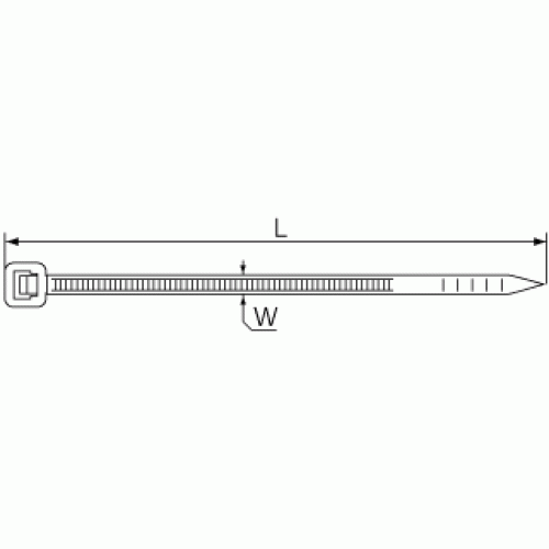 КВТ Стяжка кабельная КСС 3х100 красная 49419 (цена за уп.) KVT