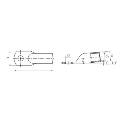 КВТ Наконечник ТМЛс 4-6 (20шт.) 78770 KVT