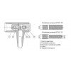 КВТ Комплект адаптеров РИКС 70-120 78540 KVT