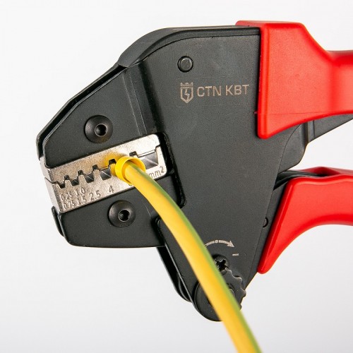 КВТ Пресс-клещи с набором матриц CTN 80102 KVT