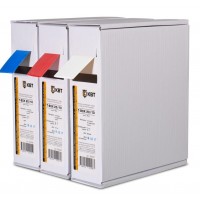 КВТ Термоусаживаемя трубка в евро-боксе Т-BOX-12/6 прозрачная (10м) 78576 KVT