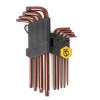 КВТ Набор ключей TORX КТ-9s (Т10-Т50) 82178 KVT