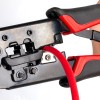 КВТ Кримпер с 2 встроенными модулями RJ-45, RJ-12, RJ-11 84626 KVT