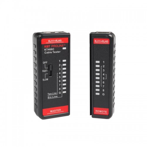 КВТ LAN-тестер кабельный KT 468С серия PROLINE 88552 KVT