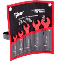 КВТ Набор ключей однорожковых изолированных НИИ-06 5 шт 61253 KVT